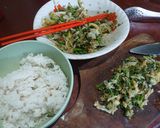 Foto langkah ke 2 dari resep Bola Nasi Sayur Urap.