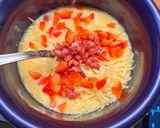 Baconös-sajtos Fibriyás Rostmuffin keto GM recept fázis 1 fotója