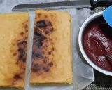 Foto langkah ke 13 dari resep Strawberry Cheddar Cheese Cake 🍓🧉😋.