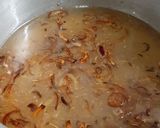 A picture of step 3 of Tarka rice.