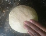 A picture of step 4 of Mandazi's.