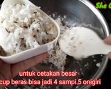 Foto langkah ke 3 dari resep Resep onigiri tanpa beras jepang.