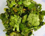 Hình bước làm 3 của món Canh lá nhíp rừng