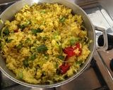 Foto del paso 1 de la receta: Arroz con habichuelas cúrcuma para cena navideña