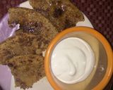 A picture of step 1 of #MMC post-12 Chocolate sugar parantha.