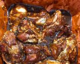 A picture of step 2 of Honey grilled chicken.
