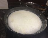 A picture of step 3 of Rabdi malpua.