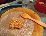 Foto del paso 5 de la receta: Rollitos de Obleas de arroz rellenos de pollo gratinado con bechamel sin lactosa