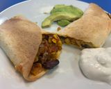 Vegetáriánus burrito recept fázis 6 fotója