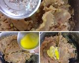 A picture of step 3 of Sweet Potato Puran Poli.