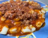 Foto del paso 4 de la receta: Ñoquis sin gluten con puré instantáneo