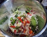 Foto langkah ke 2 dari resep Nasi Liwet Teri.