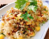 Hình bước làm 3 của món Bông cải trắng xào nấm bắp