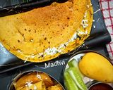 पनीर स्टफ्ड बेसन चीला (Paneer stuffed besan cheela recipe in hindi) रेसिपी चरण 7 फोटो