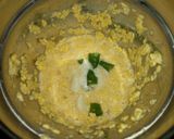 A picture of step 1 of Moong daal cheela.