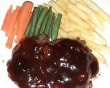 Foto langkah ke 6 dari resep Rib eye steak with blackpepper sauce.