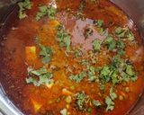 A picture of step 7 of Matar Paneer.
