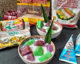 Foto langkah ke 11 dari resep Bongko Pontianak 2 Rasa|Pandan & Taro.