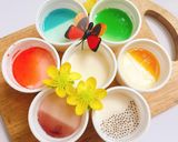 Hình bước làm 5 của món Sữa chua sắc màu