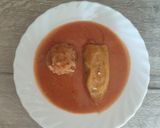 1990. Paradicsomos húsgombóc és paradicsomos tejfölös paprika és gombóc 😋 recept fázis 8 fotója