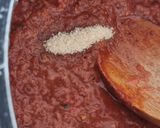 A picture of step 2 of Makhani wrap.