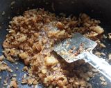A picture of step 3 of Chinese potato poha.