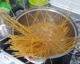 รูปขั้นตอนการทำที่ 1 ของ สปาเก็ตตี้เบค่อนหม่าล่า