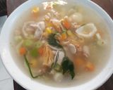 Foto langkah ke 6 dari resep Sup Pasta Ayam Jagung Wortel.