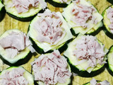 Pizzetas de zapallo italiano