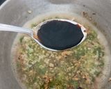 A picture of step 4 of Crispy Panner with hot sauce.