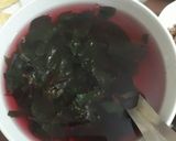 Hình bước làm 3 của món Canh rau rền đỏ