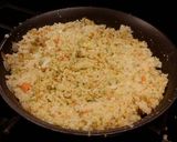A picture of step 6 of Cauliflower Fried "Rice".