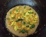 A picture of step 4 of Potato handvo.