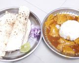A picture of step 6 of Dal dhokali.