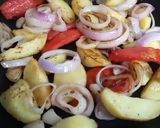 A picture of step 15 of Lahori chargha.
