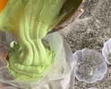 Foto langkah ke 4 dari resep Kek Lava Klepon.