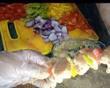 صورة لخطوة 2 من وصفة الشيش طاووق مشوي ورز بسمتي