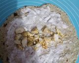 A picture of step 5 of Chicken Achari Wraps.