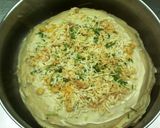 Sajtos-sonkás-kukoricás palacsinta torta recept fázis 6 fotója