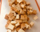 Foto del paso 1 de la receta: Zapallitos Verdes con Tofu Frito y hongos!
