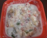 મિક્સ ફ્રૂટ્સઅને નટ્સ રાયતું (Mix fruits & nuts raita recipe in gujrati) રેસીપી સ્ટેપ8ફોટો