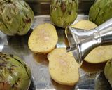 Foto del paso 3 de la receta: Alcachofas y patatas al horno