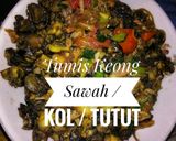 Foto langkah ke 5 dari resep Tumis keong sawah/Kol/Tutut.