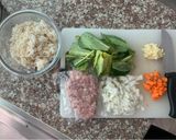 รูปขั้นตอนการทำที่ 1 ของ ข้าวผัดหมูสับไร้น้ำมัน