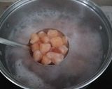 Hình bước làm 4 của món Chè cùi bưởi cốt dừa