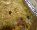 Foto langkah ke 4 dari resep Creamy Baked Spaghetti (Viral).