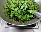 A picture of step 4 of Sunsunia Saag.