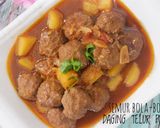 Foto langkah ke 6 dari resep Semur Bola-Bola Daging Telur Puyuh.