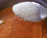 A picture of step 6 of Aloo gosht ka salan.
