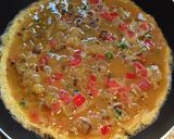 A picture of step 6 of Veggie Omelette.
